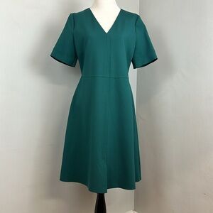 GERARD DAREL  Emerald Green Short Sleeve Dress Size 42/ US 10